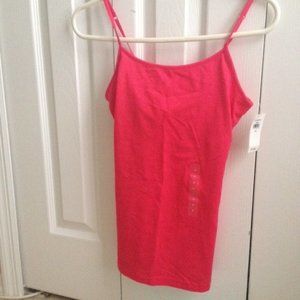 Gap tank top with shelf bra  xs red